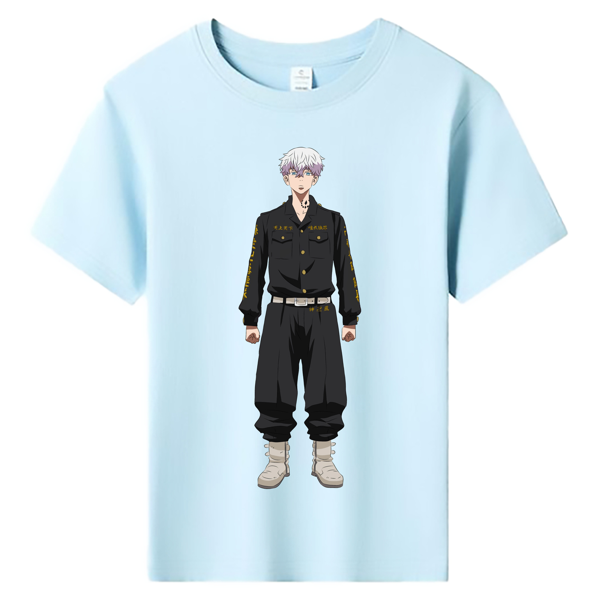 （画像用） 東京リベンジャーズ Tokyo Revengers 綿100％キッズTシャツ（フロントプリント）